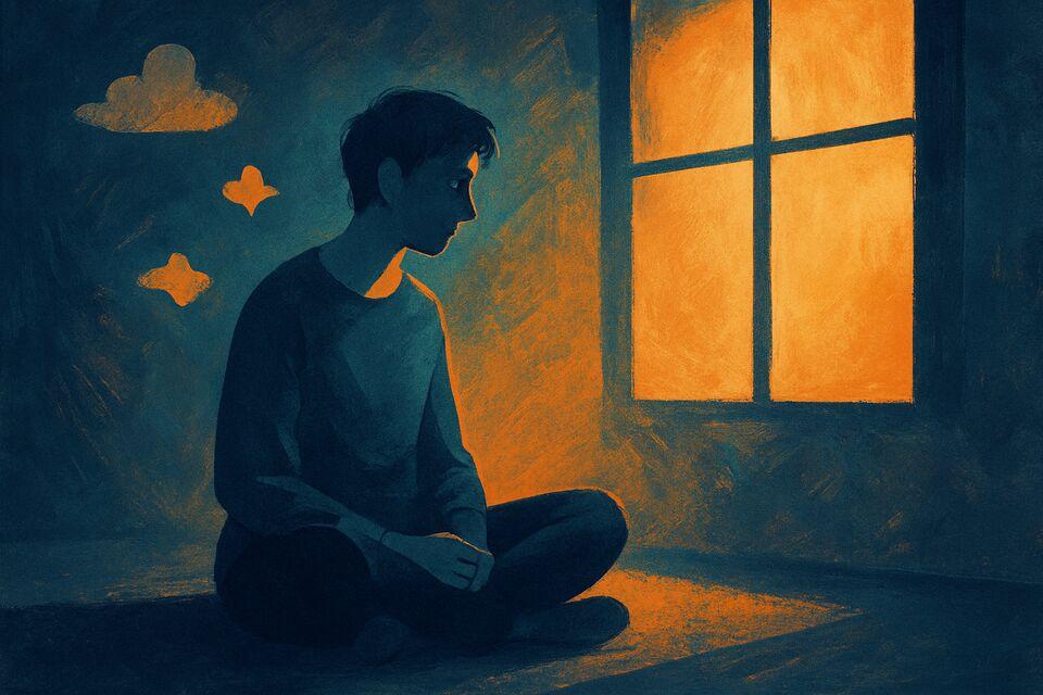 distancia emocional y soledad en el amor reflejada por el ermitaño