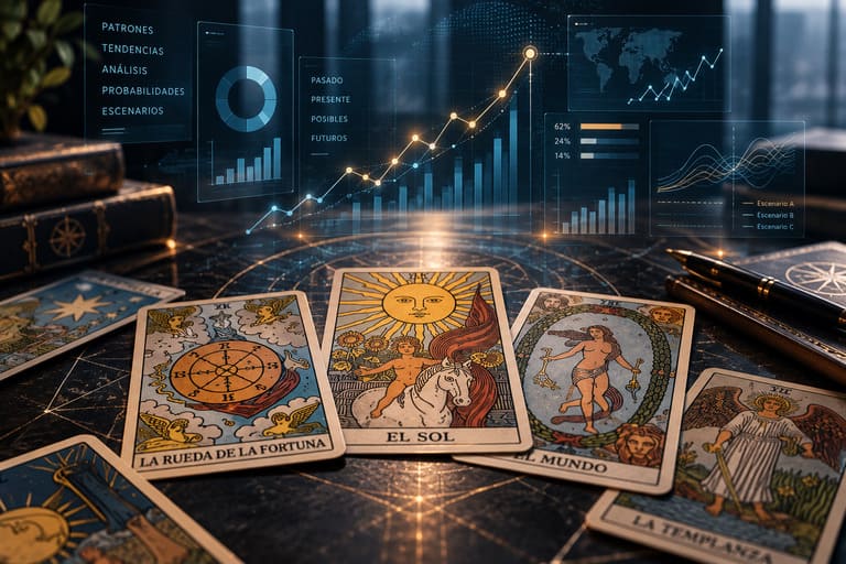 Tarot predictivo: cómo identificar patrones que suelen conducir a los mismos resultados